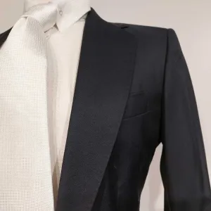RJ Becht Mens Navy Coat