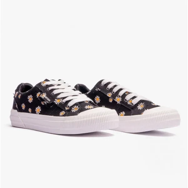 Rocket Dog CHEERY DIXIE DAISY Womens Trainers Black