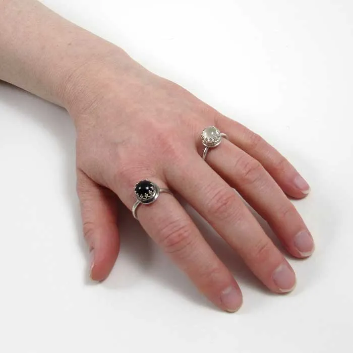 Rook Onyx Ring