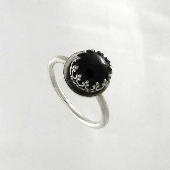 Rook Onyx Ring