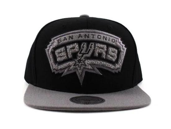 San Antonio Spurs Mitchell & Ness Snapback Hat (Air Jordan Chrome 8)