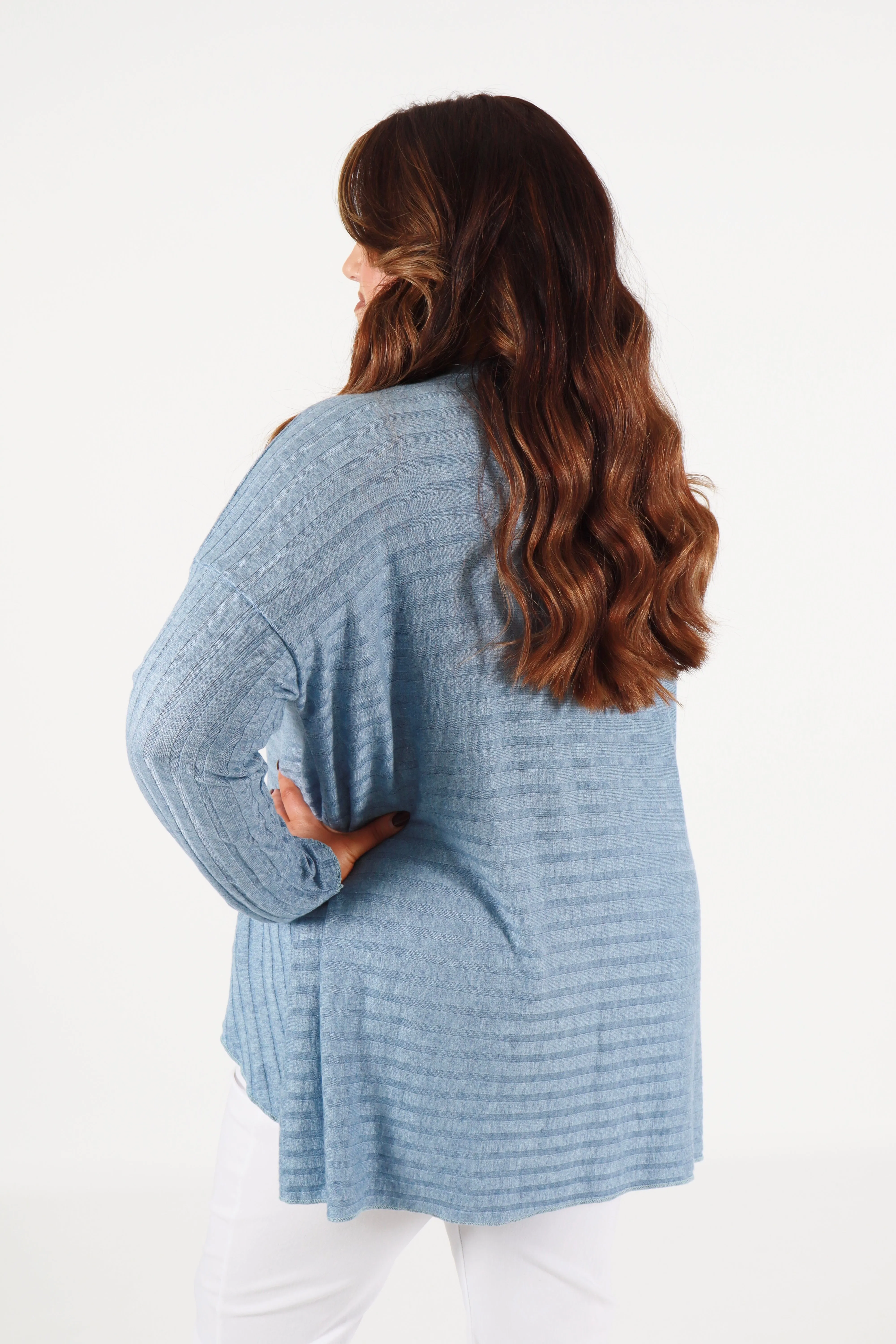 Sasha Knit Jumper in Blue