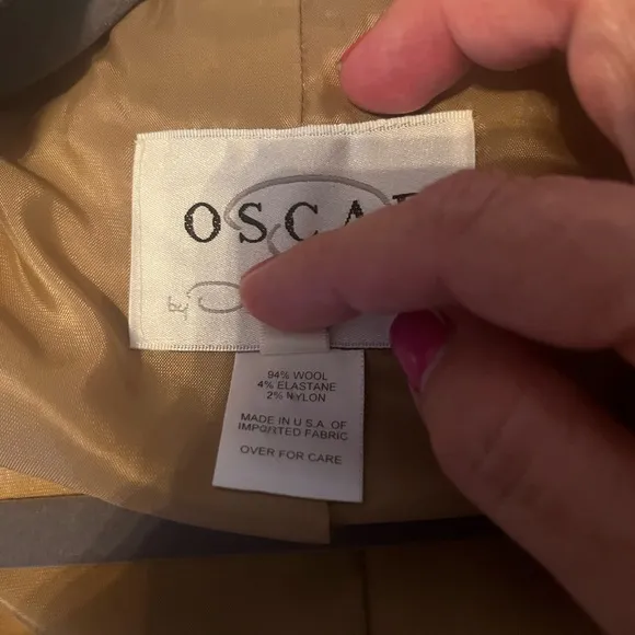 Óscar de la‎ Renta Wool Blazer New without tags 8
