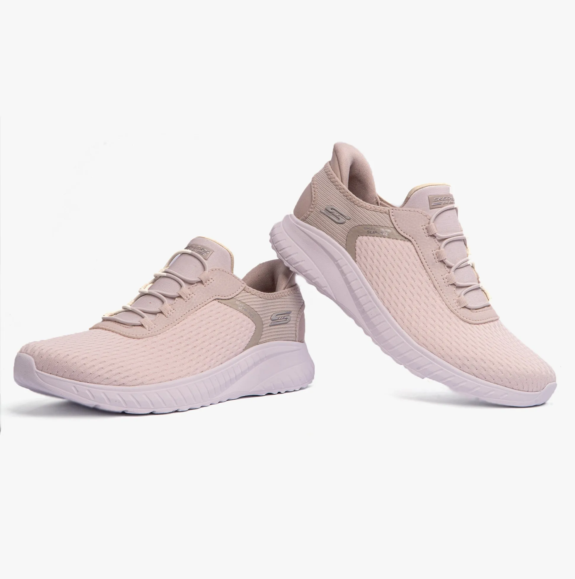 Skechers 117504/OFWT BOBS SQUAD CHAOS - IN COLOR Womens Trainers Off White