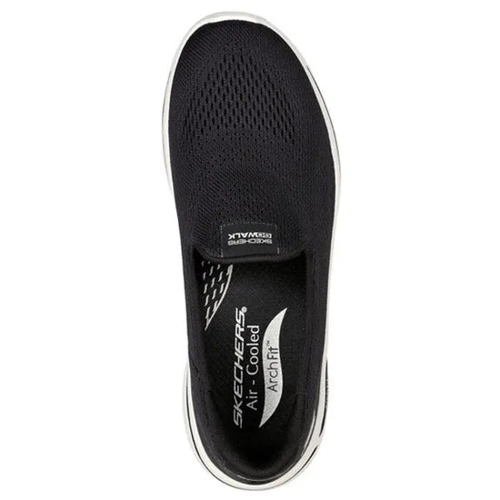Skechers 124483/BLK GO WALK ARCH FIT-IMAGINED Womens Trainers Black