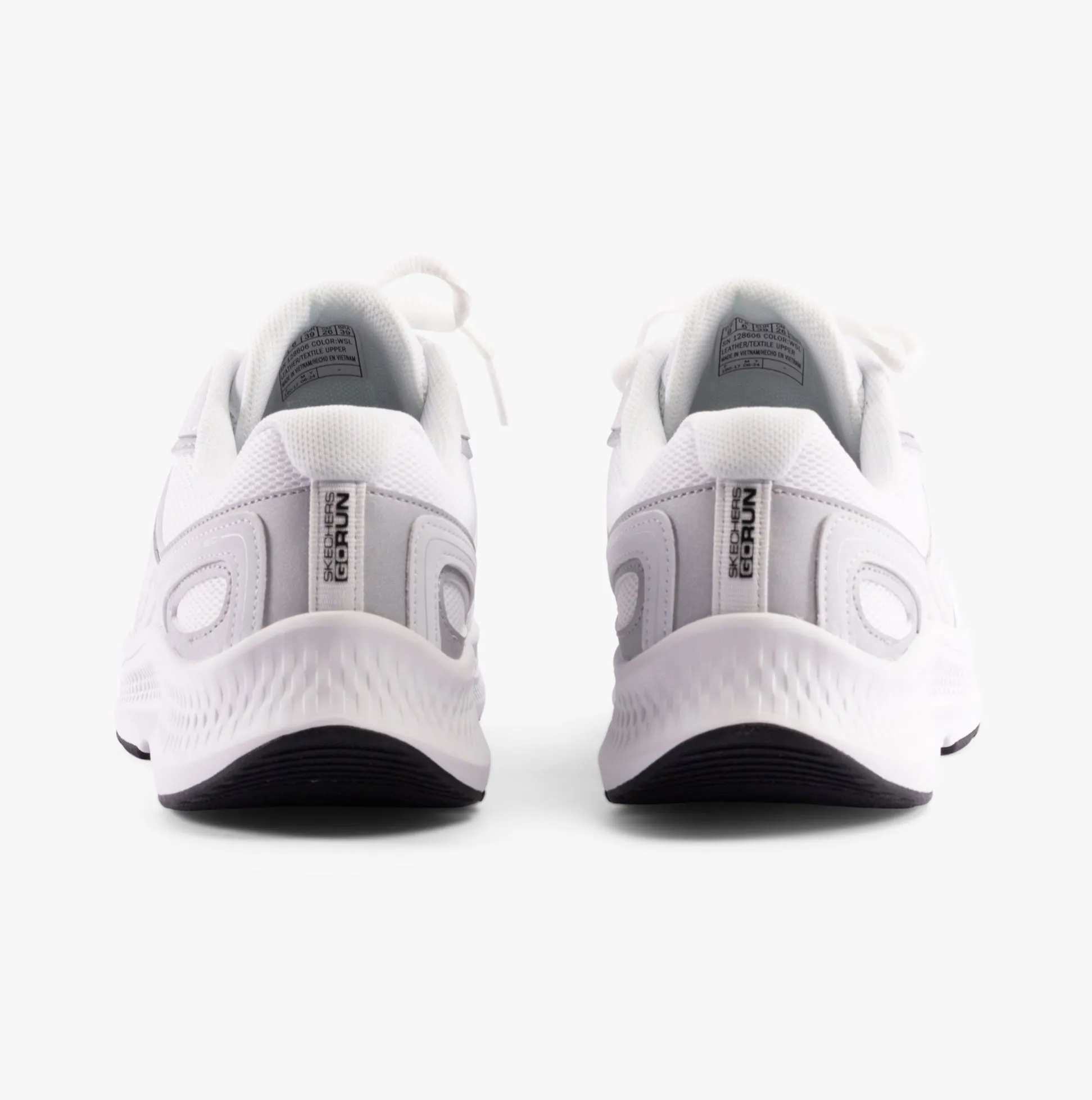 Skechers 128606/WSL GO RUN CONSISTENT 2.0 - ADVANTAGE Womens Trainers White/Silver