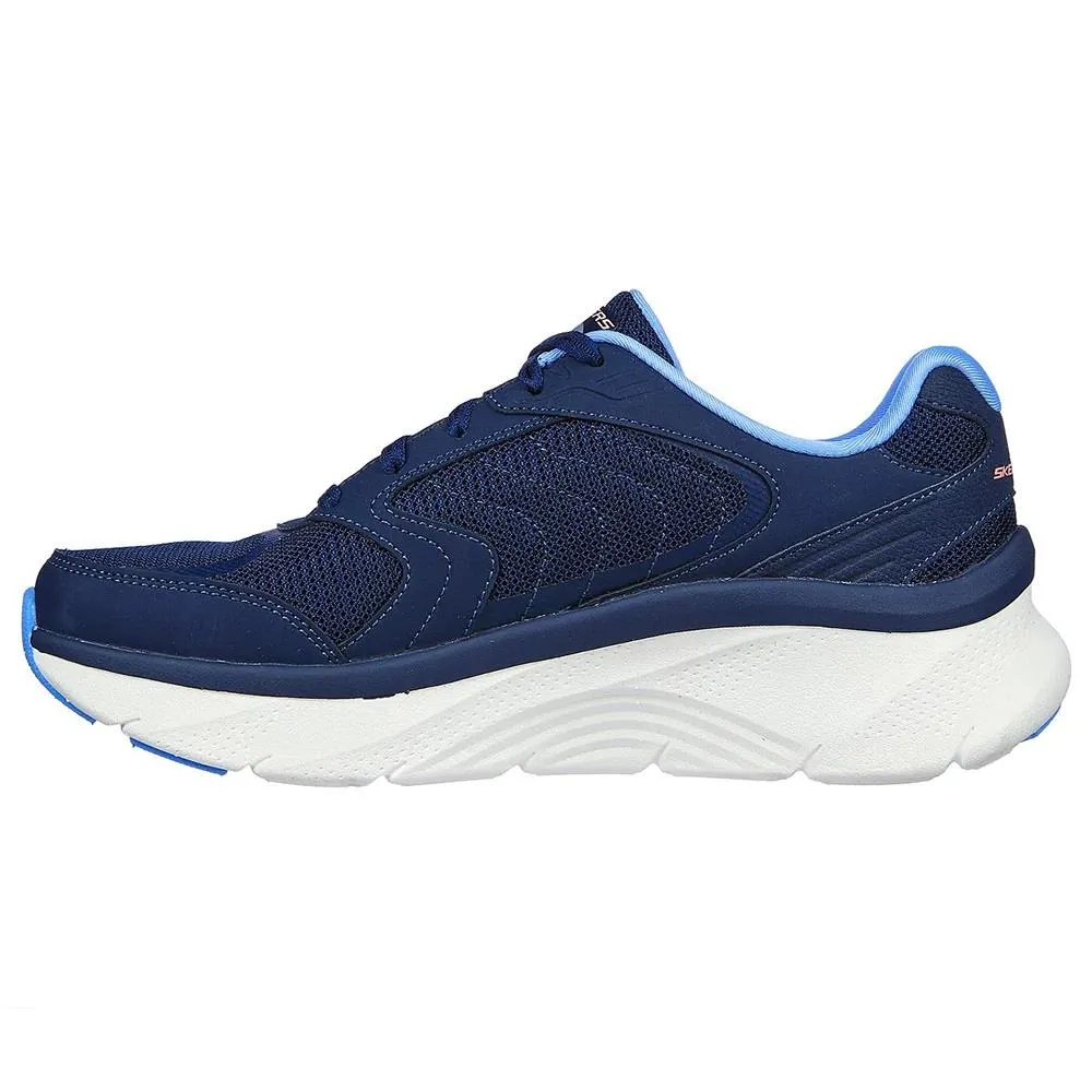 Skechers 149686 Relaxed Fit Arch Fit D'lux Sneakers für Damen, weite Passform, Marineblau/Blau