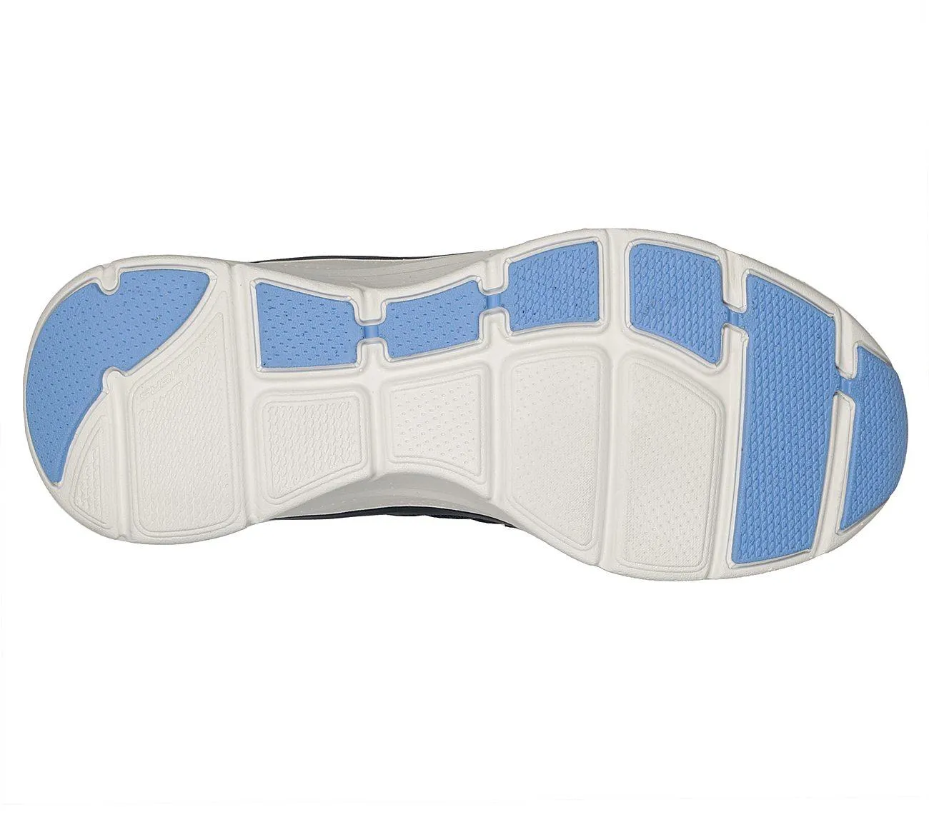 Skechers 149686 Relaxed Fit Arch Fit D'lux Sneakers für Damen, weite Passform, Marineblau/Blau