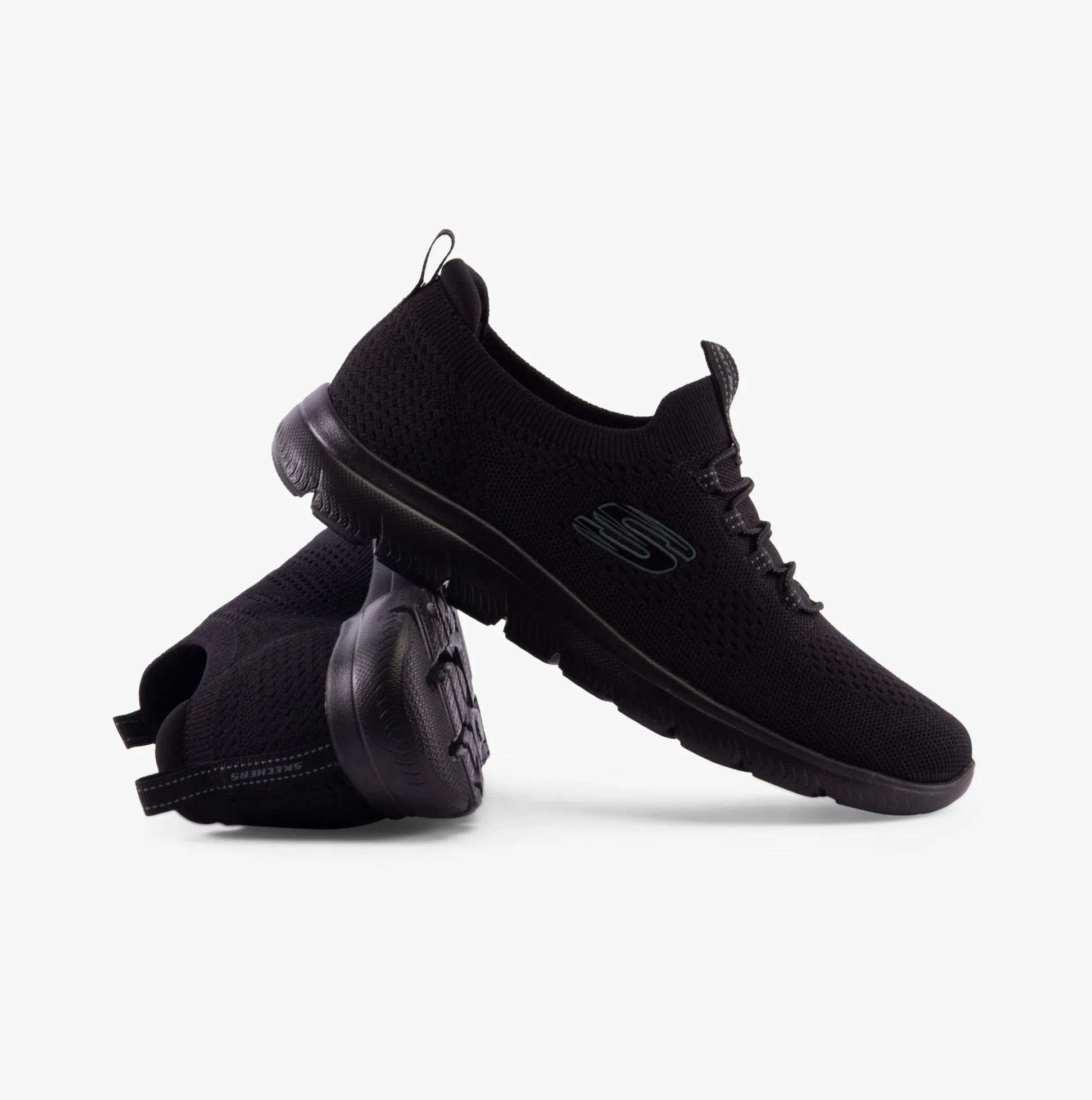 Skechers 150116/BBK SUMMITS - TOP PLAYER Womens Trainers Black