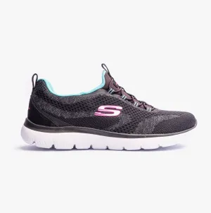 Skechers 150120/BKMT SUMMITS - NEW NATURE Womens Trainers Black/Multi