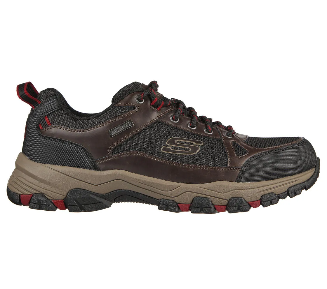 Skechers 204427/CHBK SELMEN-CORMACK Mens Shoes Chocolate/Black