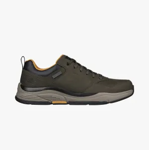 Skechers 210021/OLV RELAXED FIT: BENAGO - HOMBRE Mens Shoes Olive