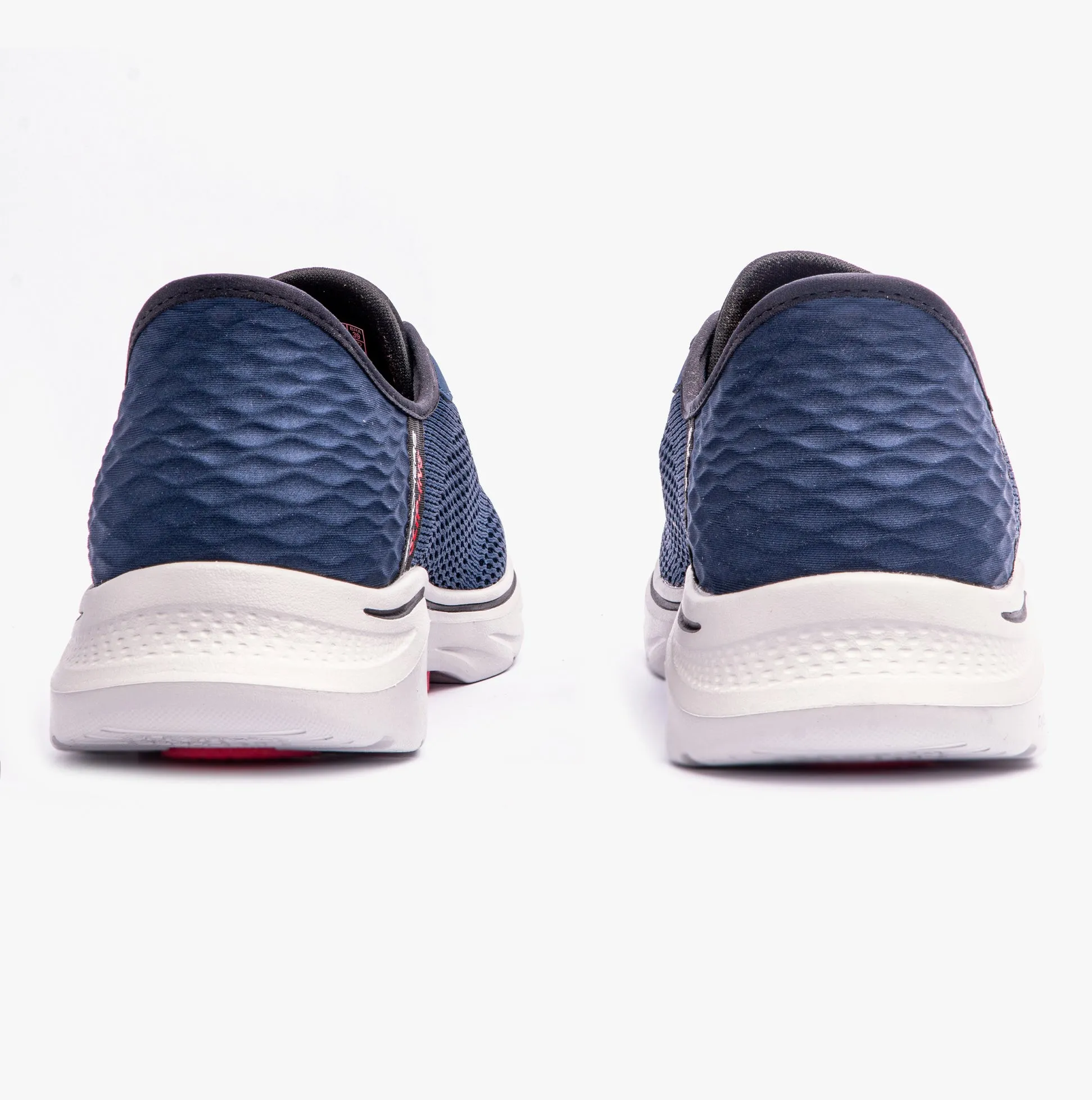 Skechers 216648/NVRD O WALK 7 - FREE HAND 2 Mens Trainers Navy/Red