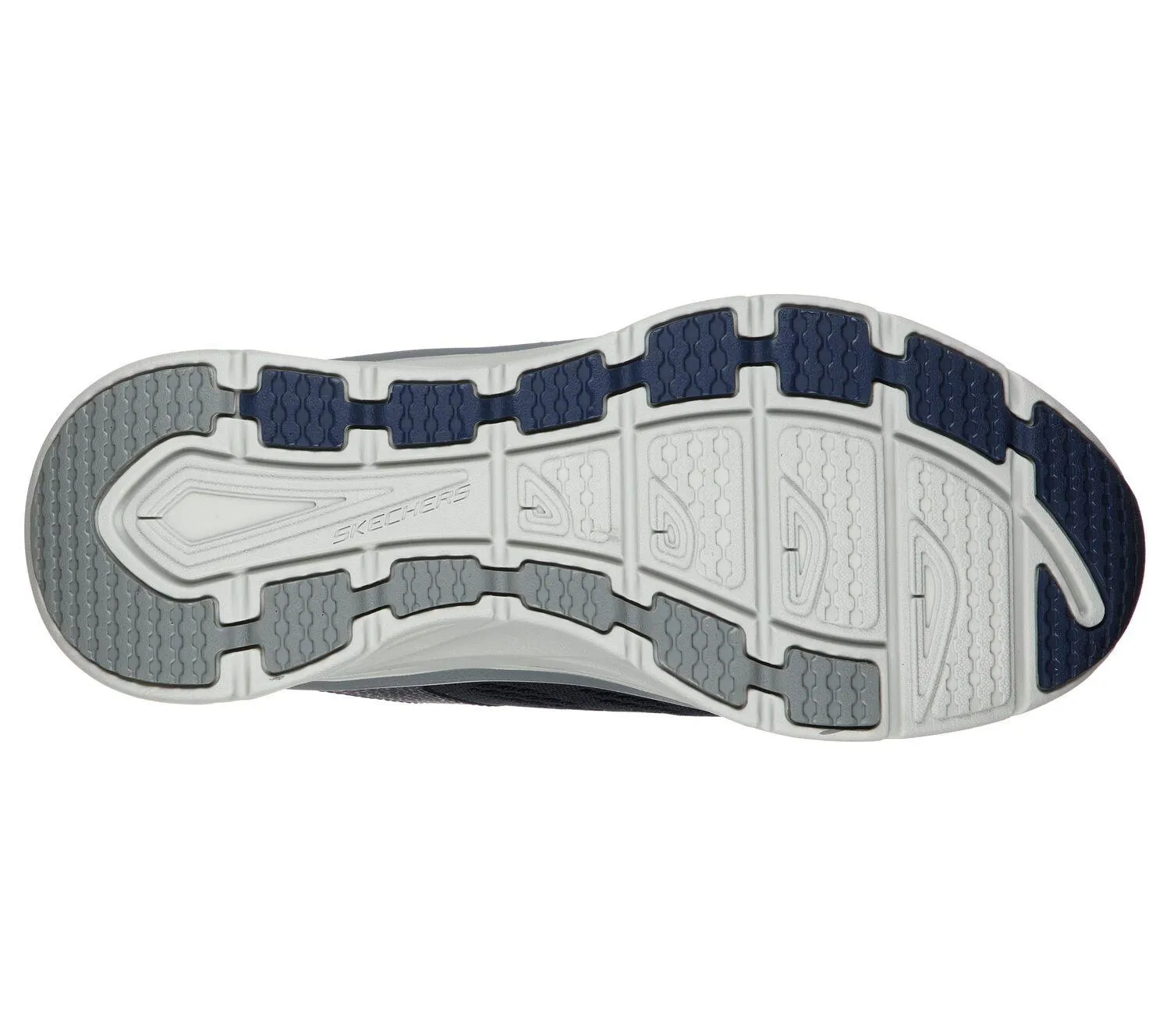 Skechers 232044 D'lux Walking-Sneaker für Herren in weiter Passform