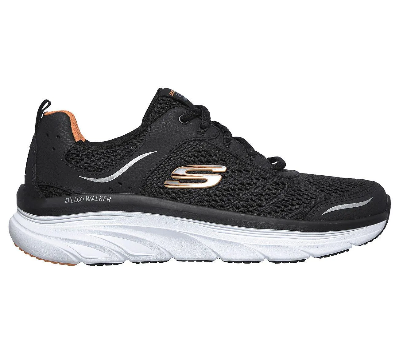 Skechers 232044 D'lux Walking-Sneaker für Herren in weiter Passform