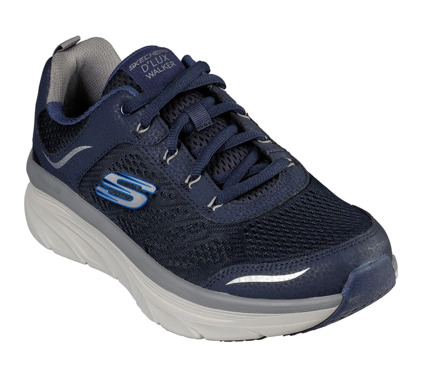 Skechers 232044 D'lux Walking-Sneaker für Herren in weiter Passform