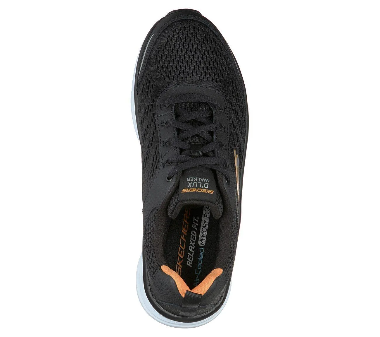 Skechers 232044 D'lux Walking-Sneaker für Herren in weiter Passform