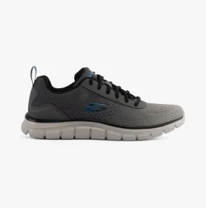 Skechers 232399/CCGY TRACK-RIPKENT Mens Trainers Charcoal/ Black