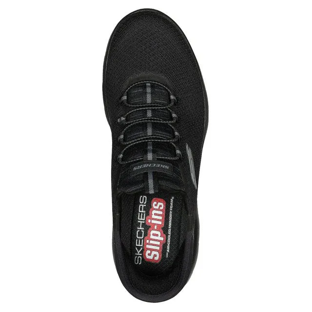 Skechers 232457/BBK SLIP-INS: SUMMITS-HIGH RANGE Mens Trainers Black
