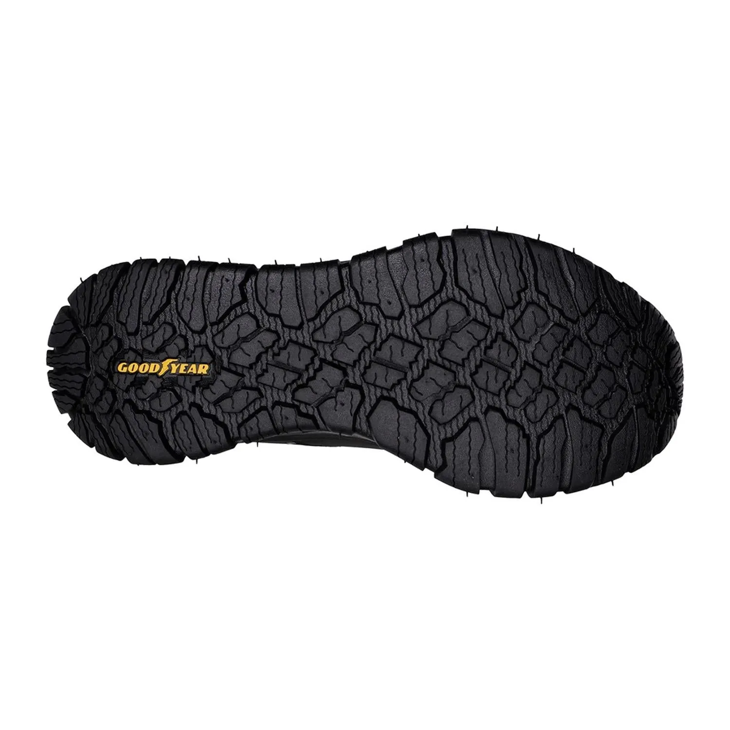 Skechers 237333 Arch Fit Road Walker Recon Herren-Sneaker in weiter Passform, Schwarz/Schwarz