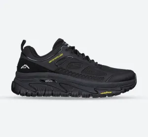 Skechers 237333 Arch Fit Road Walker Recon Herren-Sneaker in weiter Passform, Schwarz/Schwarz