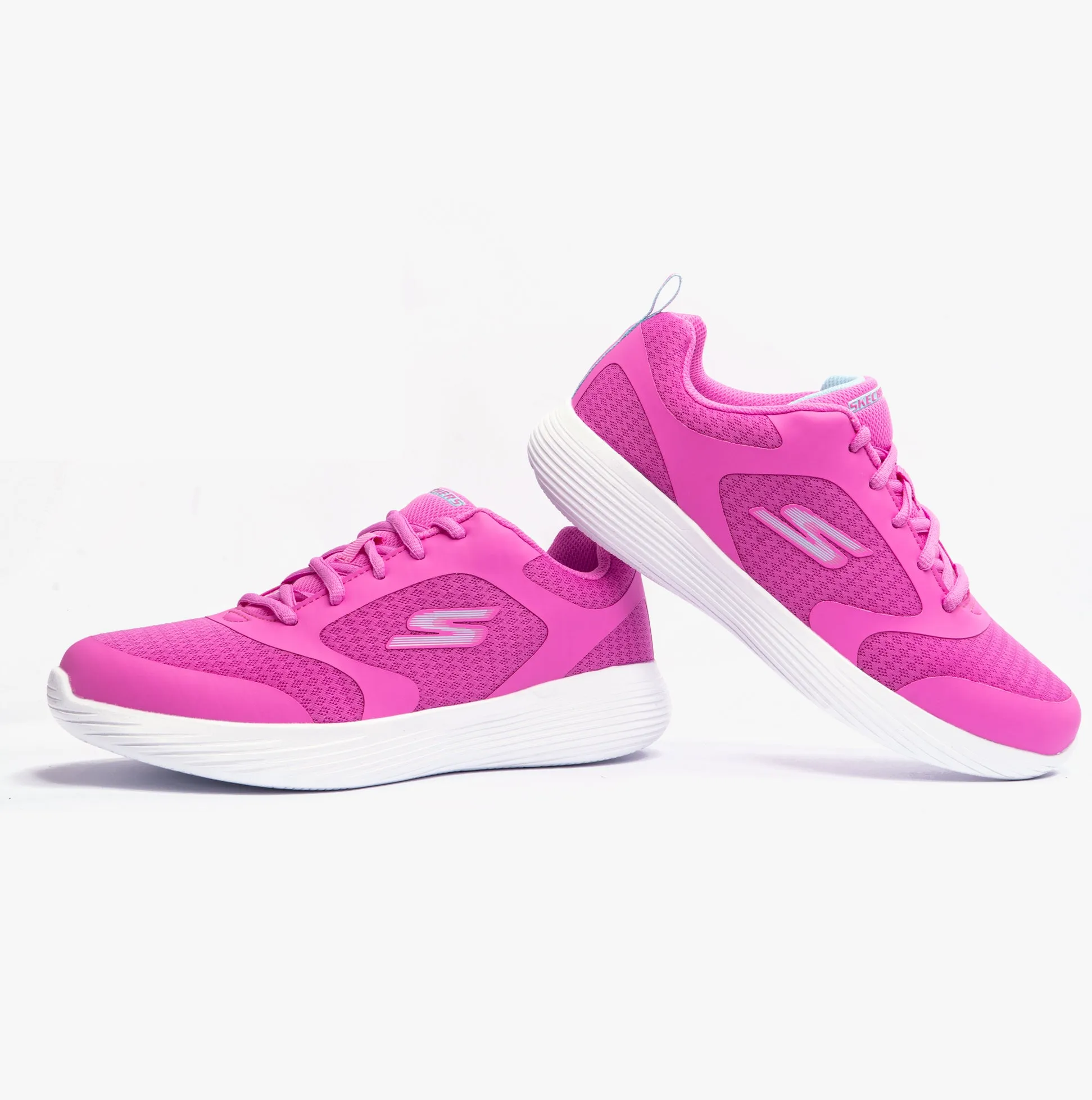 Skechers 303561L/PKAQ GO RUN 400 V2 - RUNNER RESET Girls Trainers Pink