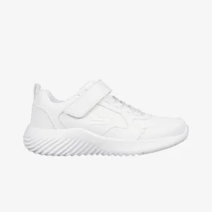 Skechers 405626L/WHT BOUNDER - POWER STUDY Boys Trainers White