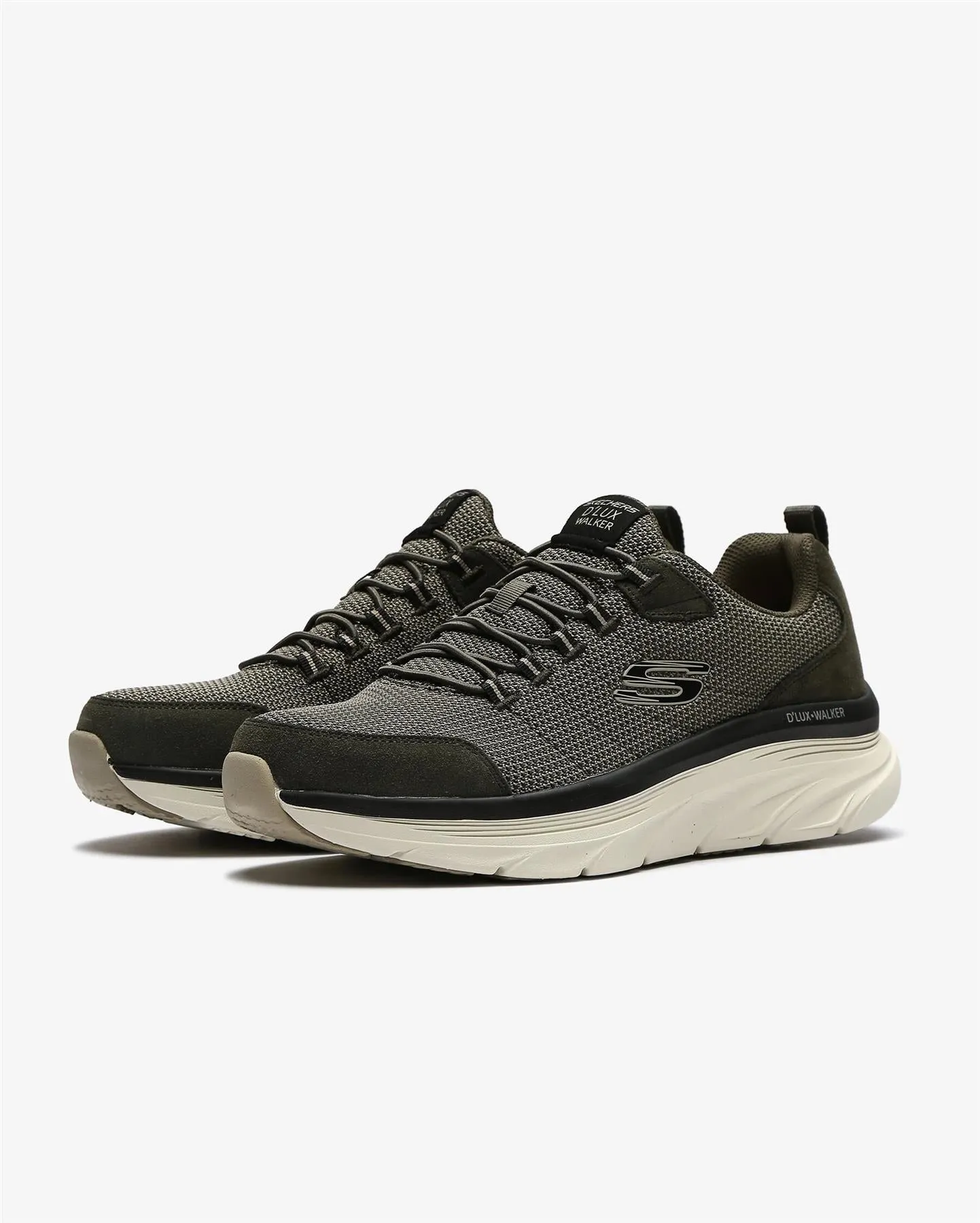 Skechers Bersaga 232263 D'lux Walking-Sneaker für Herren in weiter Passform