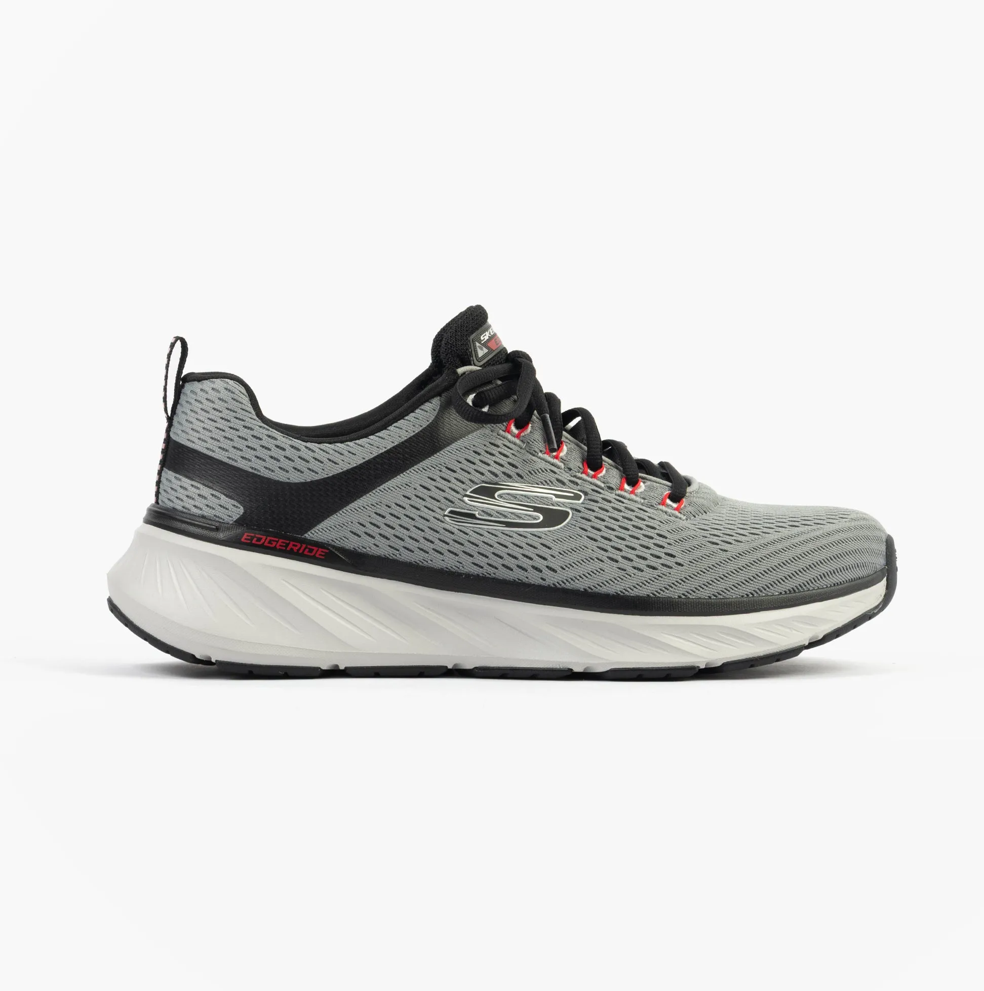 Skechers EDGERIDE - CONTENTION Mens Trainers Charcoal/Black
