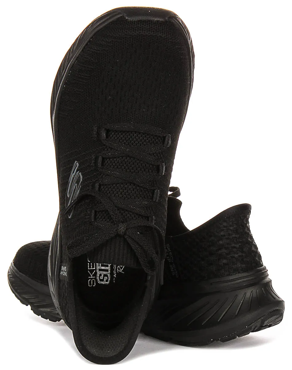 Skechers Edgeride Imresn In Black For Women