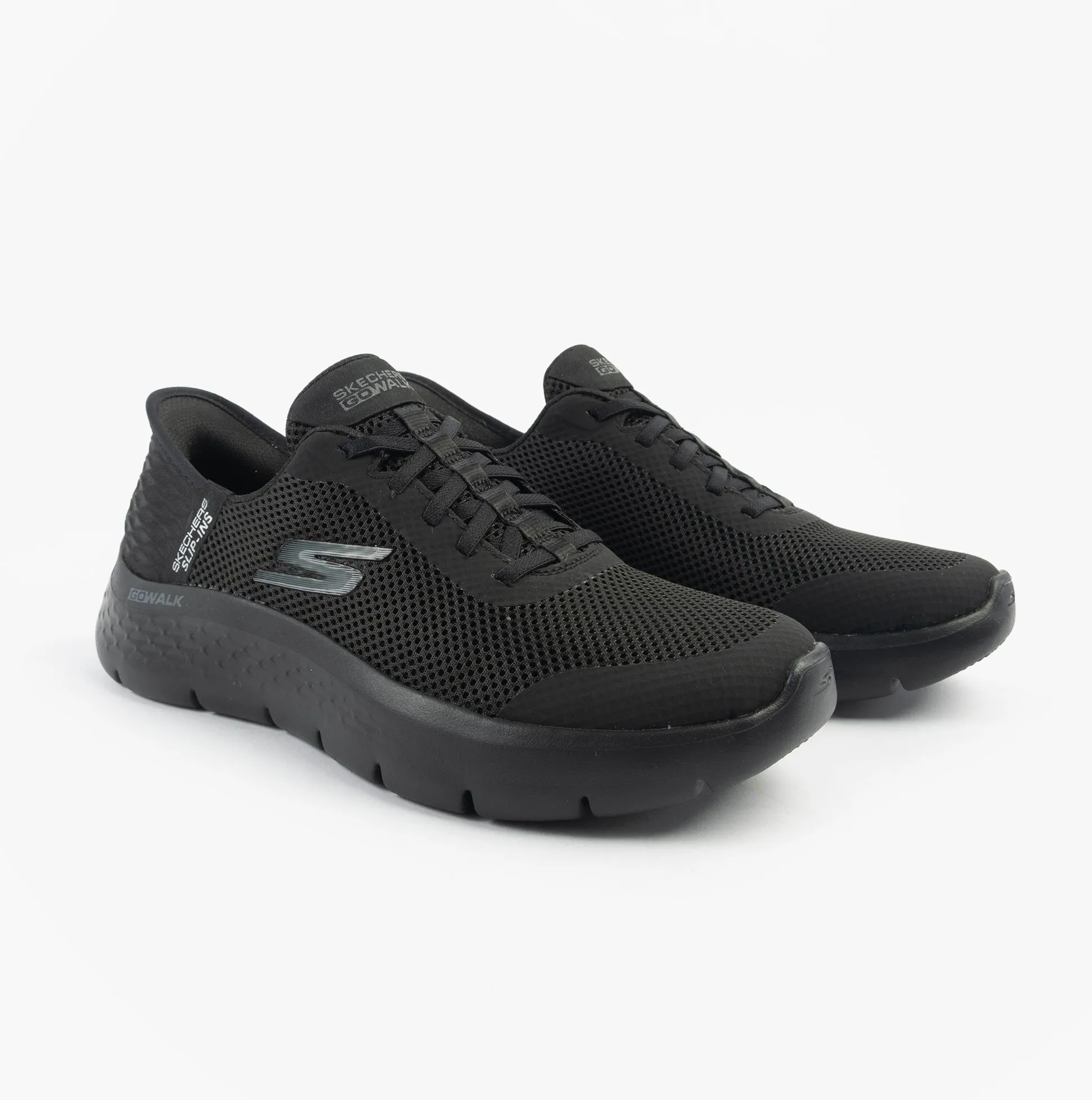 Skechers GO WALK FLEX - GRAND ENTRY Womens Trainers Black