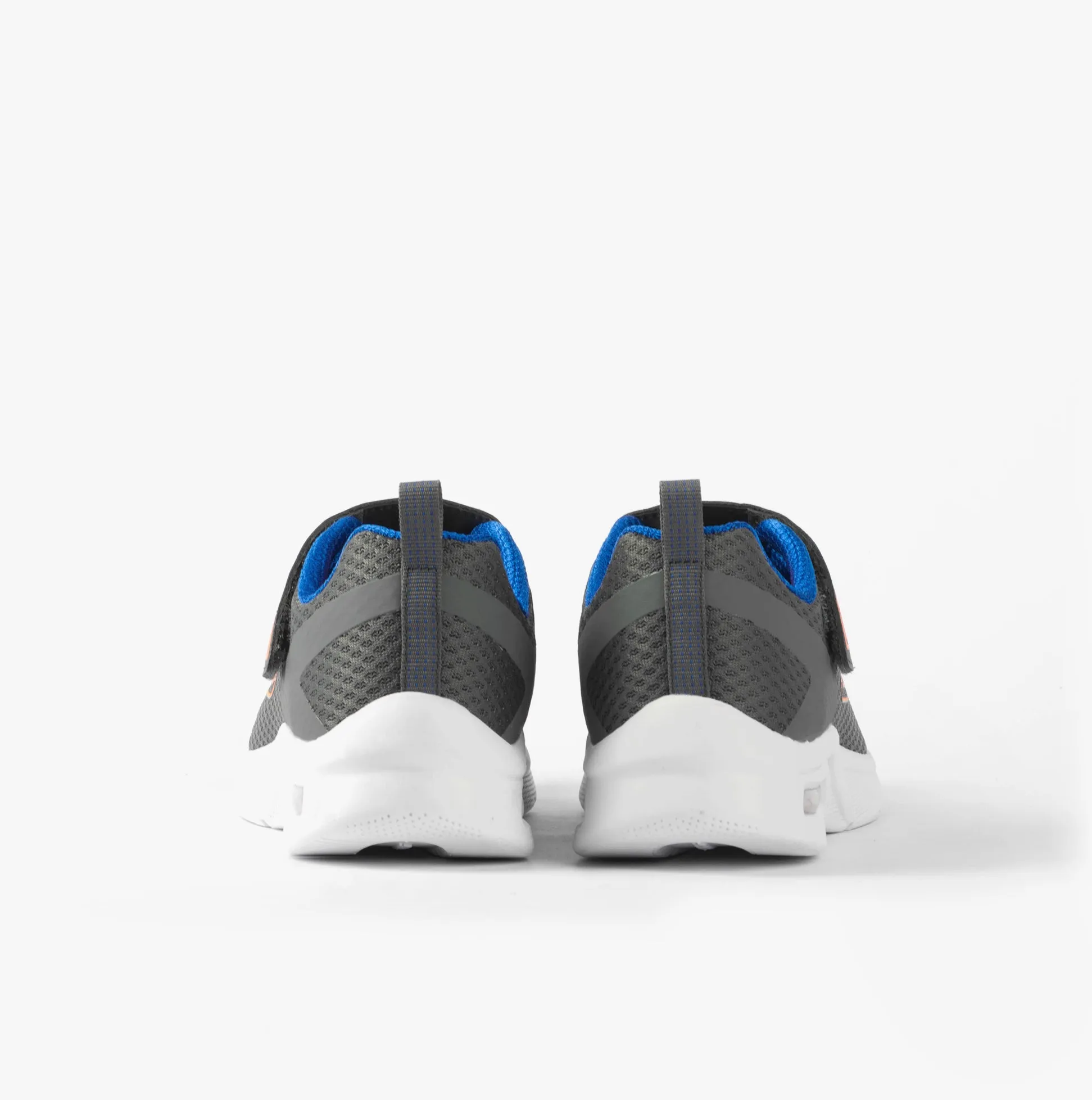 Skechers MICROSPEC MAX - VAPTIX Boys Trainers Charcoal/Blue