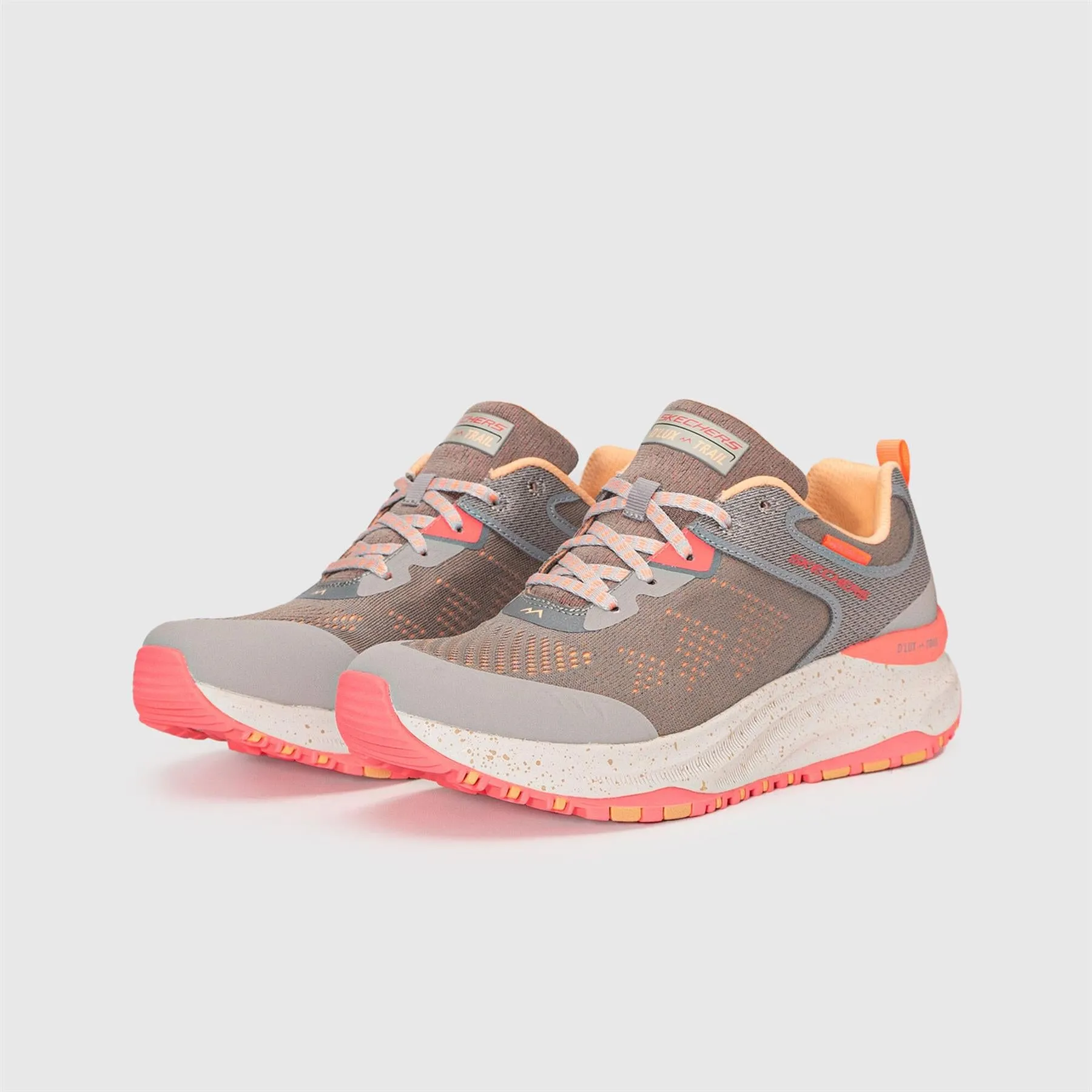 Skechers Relaxed Fit 149842 D'lux Trail Round Trip Walking-Sneaker für Damen in weiter Passform