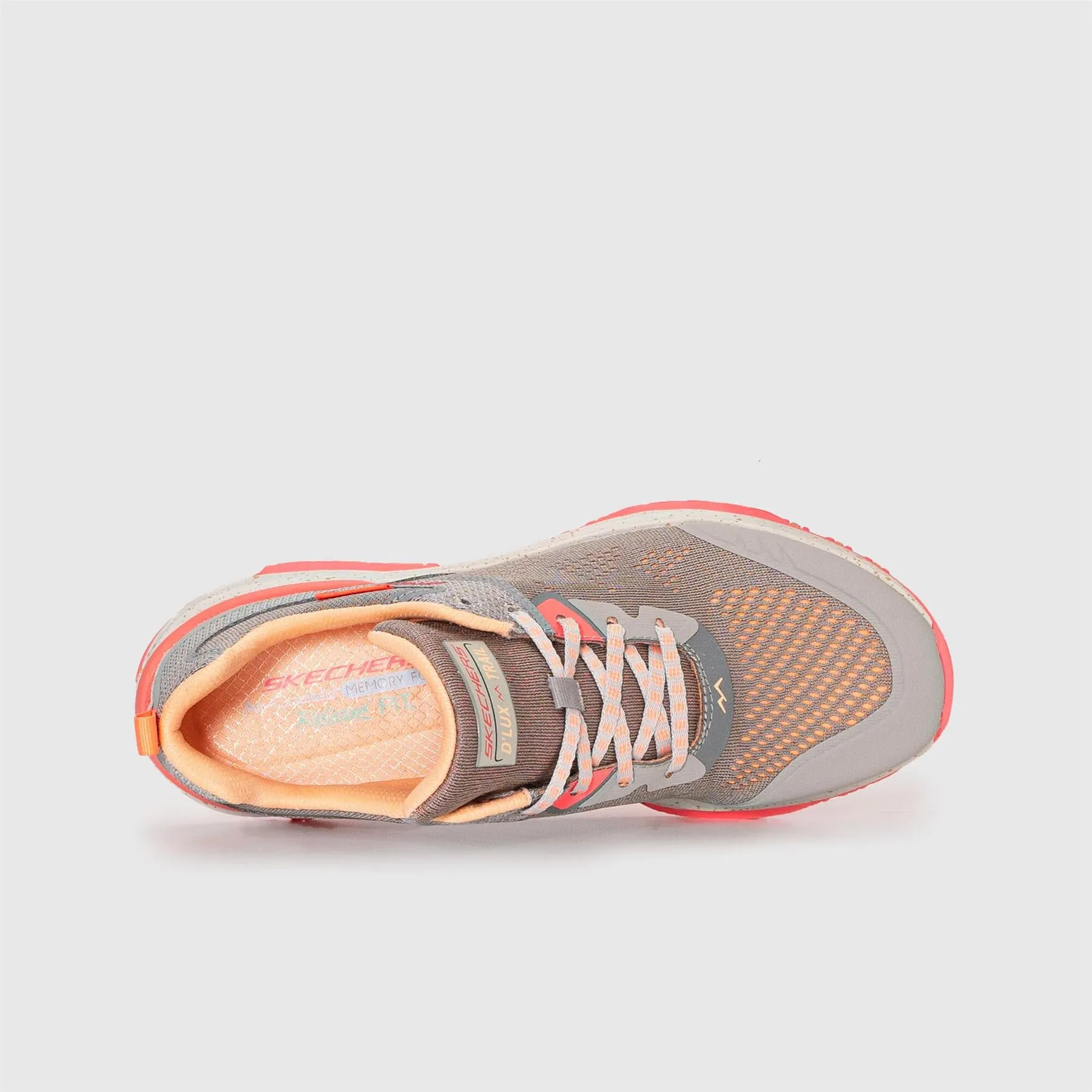 Skechers Relaxed Fit 149842 D'lux Trail Round Trip Walking-Sneaker für Damen in weiter Passform