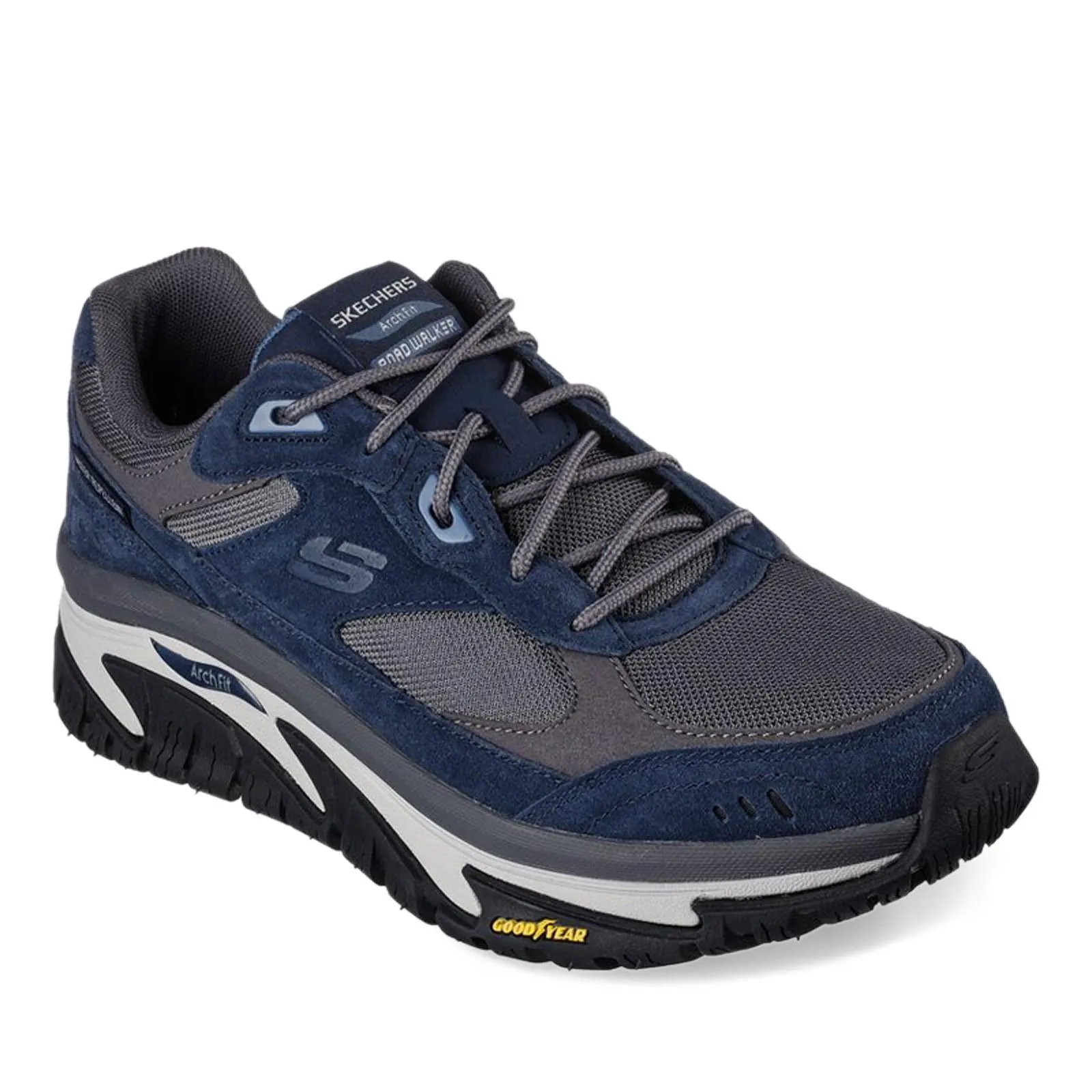 Skechers Relaxed Fit 237332 Arch Fit Road Walking-Sneaker für Herren in weiter Passform