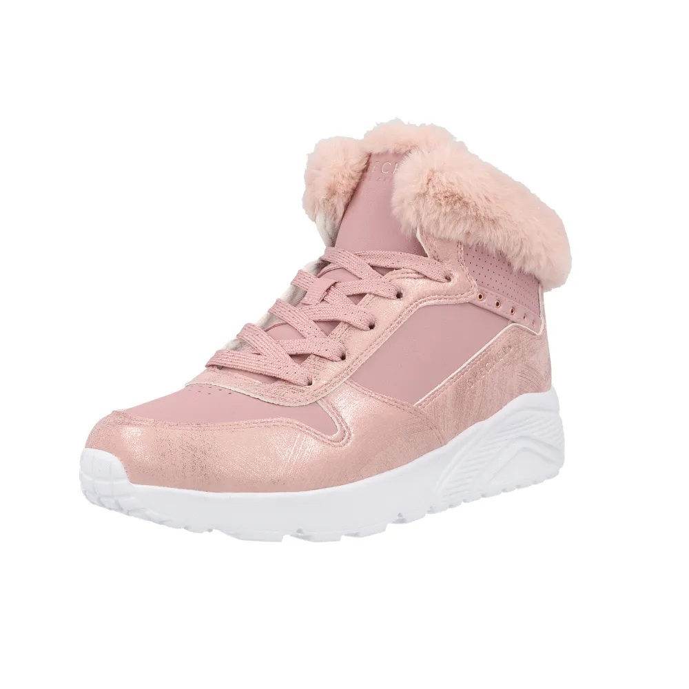 Skechers Uno Lite Mauve Sneakers with Memory Foam