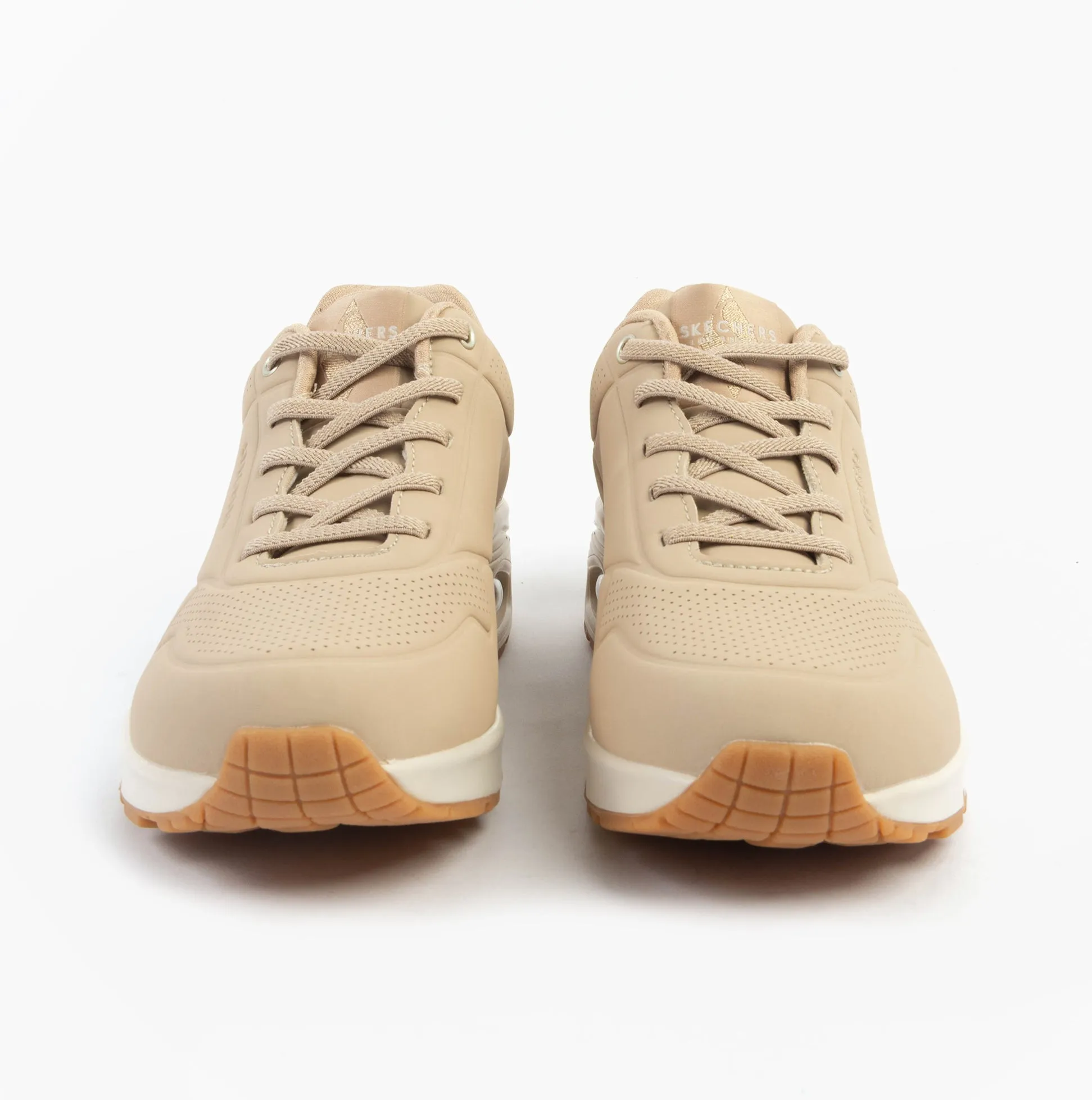 Skechers UNO - SHIMMER AWAY Womens Trainers Nude