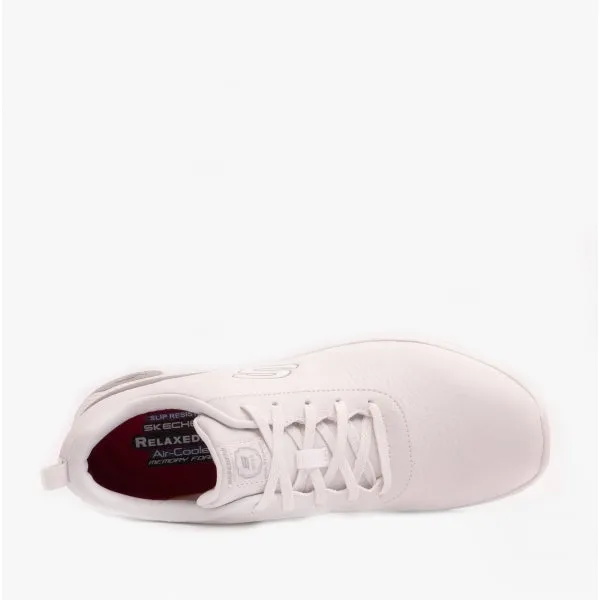 Skechers Work 108010EC/WHT MARSING GMINA SR Womens Occupational Trainers White