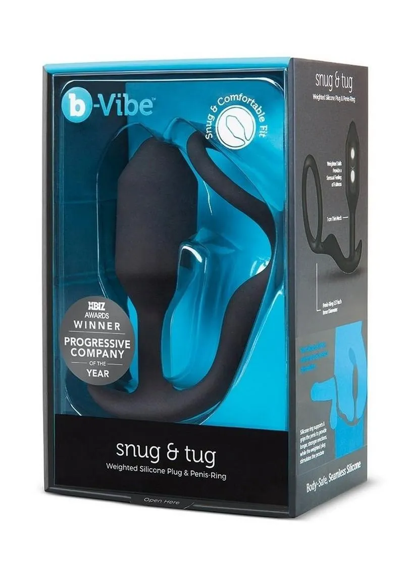 Snug and Tug Cock Ring and Anal Plug