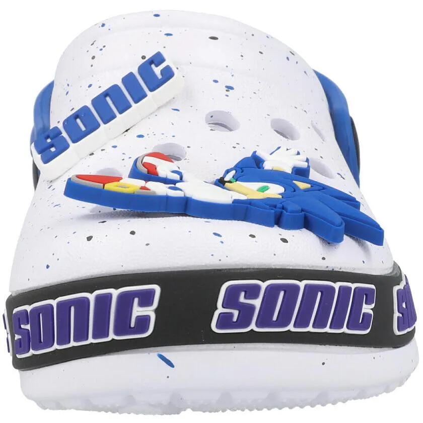 Sonic the Hedgehog Shilka White Kids' Clogs