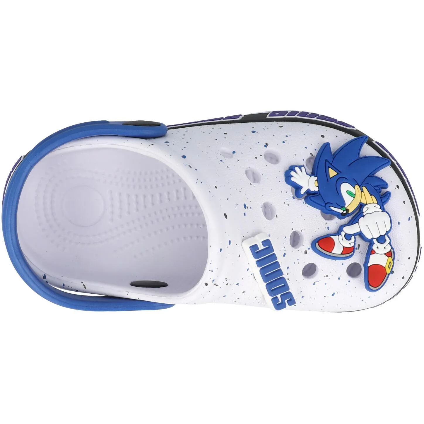 Sonic the Hedgehog Shilka White Kids' Clogs