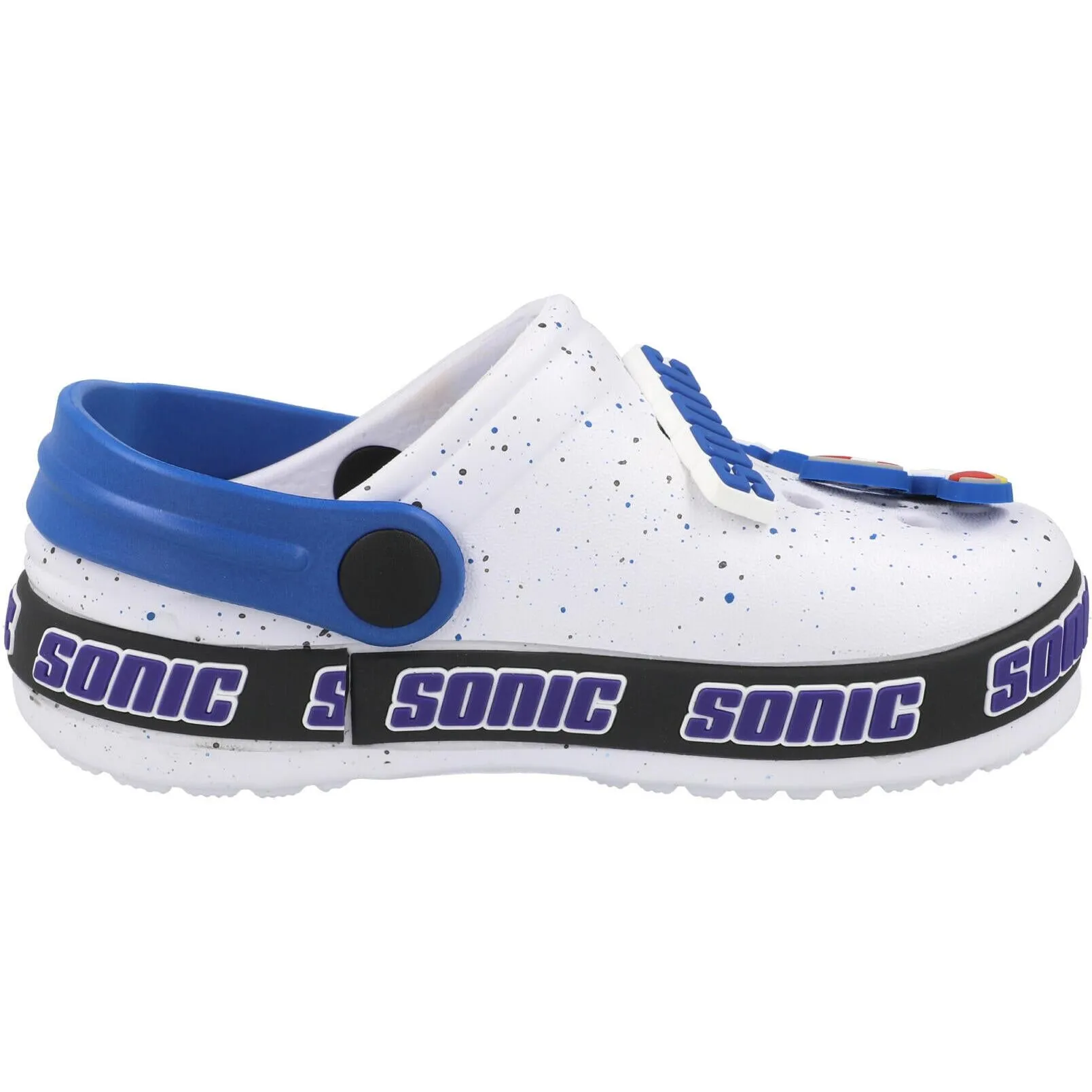 Sonic the Hedgehog Shilka White Kids' Clogs