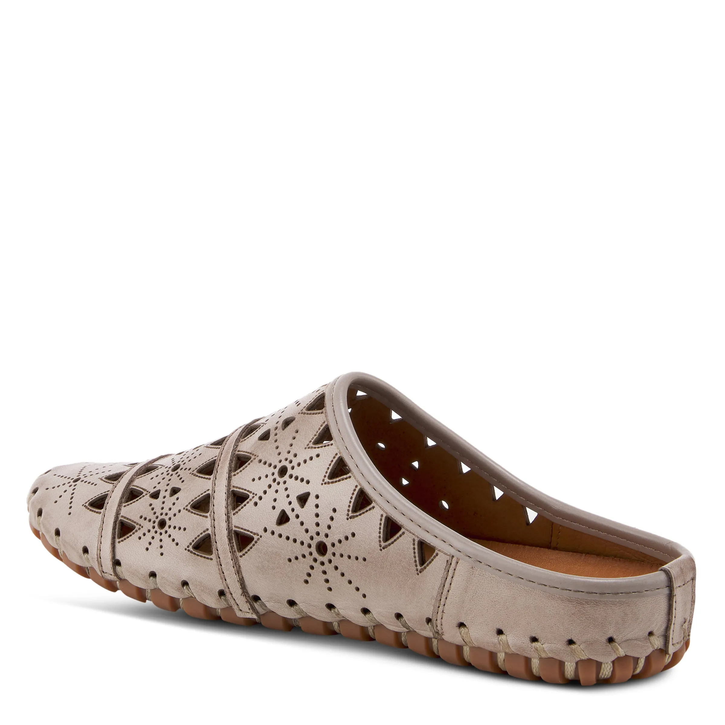 Spring Step Shoes Fusalide Women’s Leather Slip On Clog Shoes