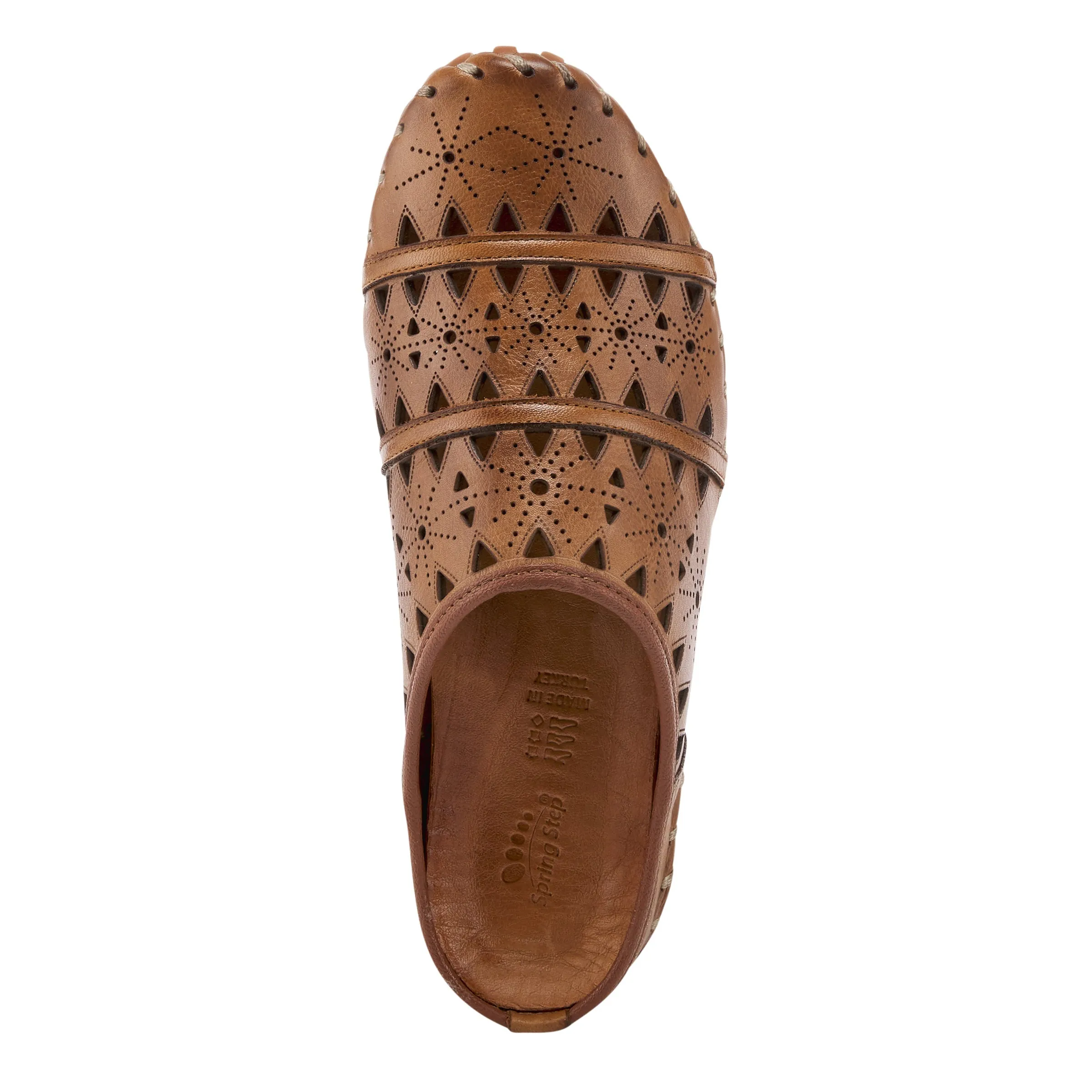Spring Step Shoes Fusalide Women’s Leather Slip On Clog Shoes