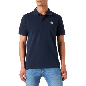 S/S T-SHIRT W/LOGO NAVY BLUE