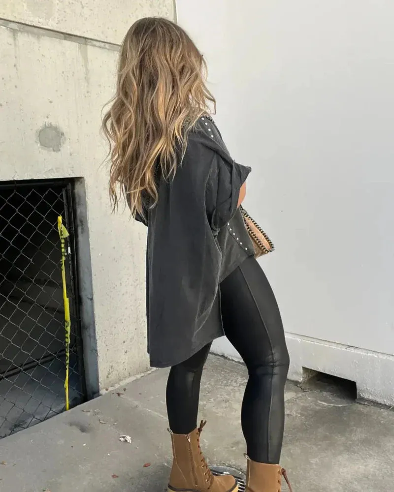 Stella | Oversized Studded Tee