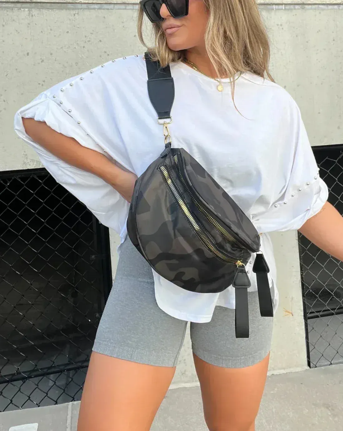 Stella | Oversized Studded Tee