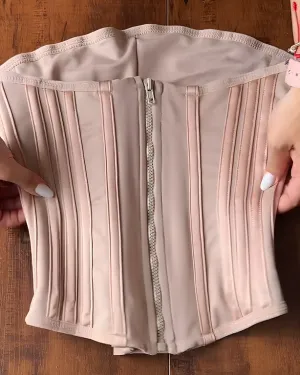 Strong Tummy Control Waist Trainer with Steel Bone