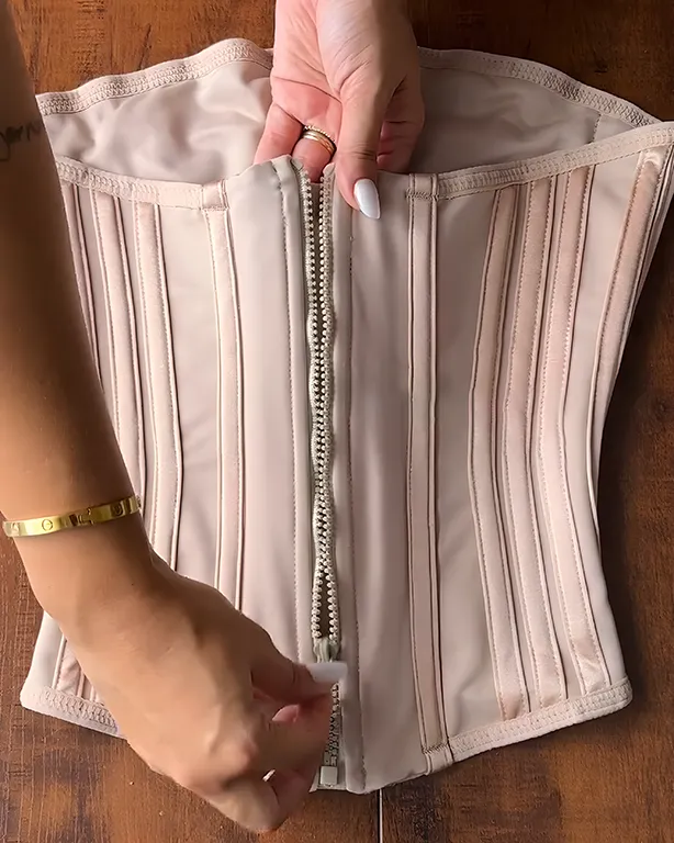 Strong Tummy Control Waist Trainer with Steel Bone