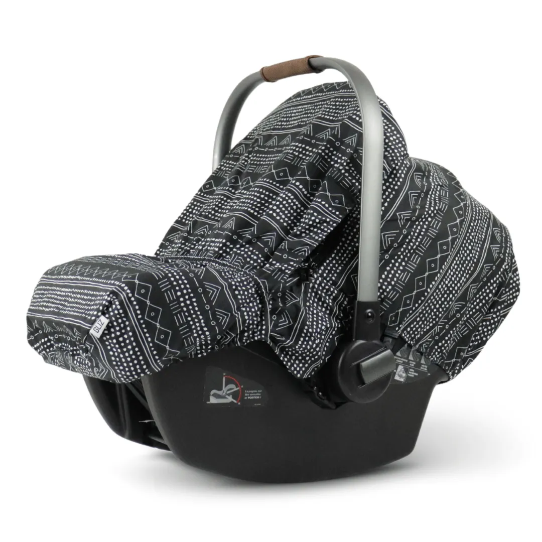 Summer Cover - Mudcloth Minimal Black